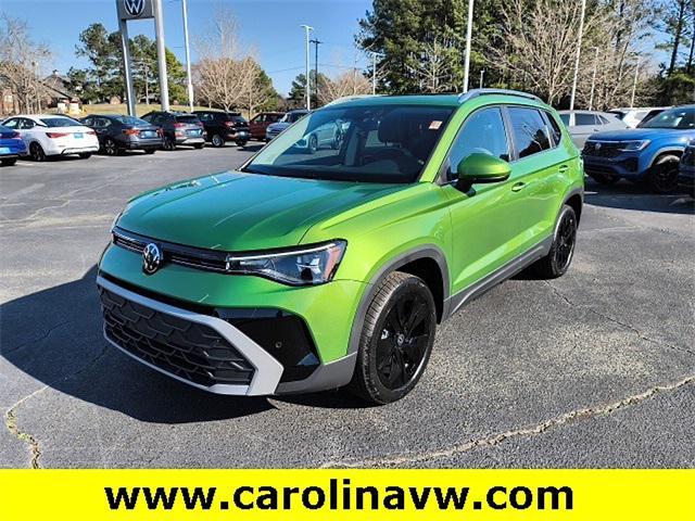 new 2025 Volkswagen Taos car, priced at $32,039