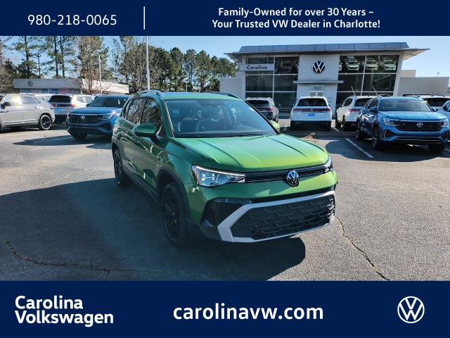 new 2025 Volkswagen Taos car, priced at $31,039