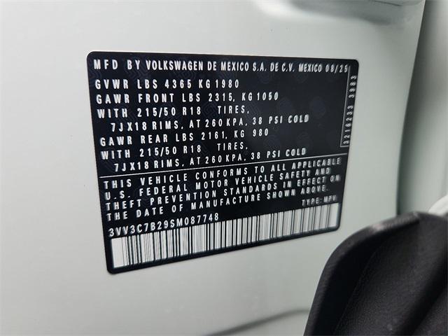 new 2025 Volkswagen Taos car, priced at $30,619