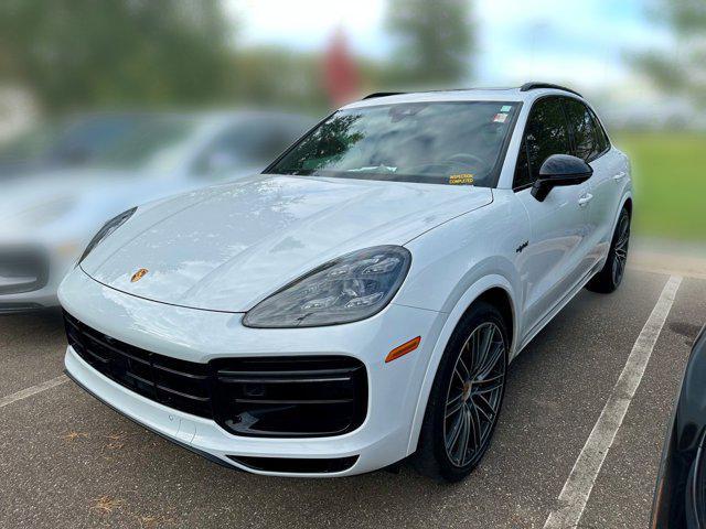 used 2021 Porsche Cayenne E-Hybrid car, priced at $107,555