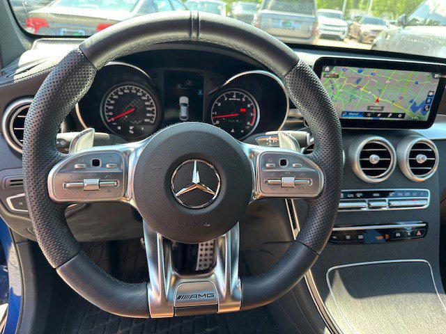 used 2022 Mercedes-Benz AMG GLC 43 car, priced at $47,999