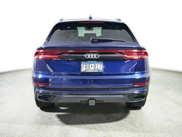 used 2021 Audi Q8 car, priced at $42,999