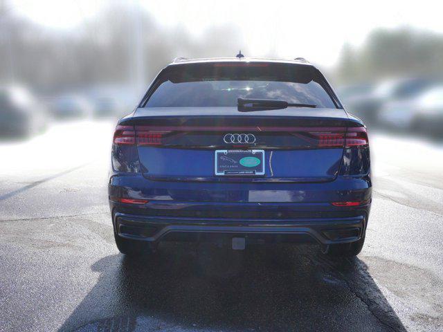 used 2021 Audi Q8 car, priced at $42,999