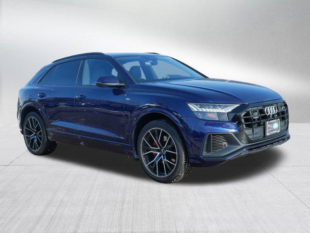 used 2021 Audi Q8 car, priced at $44,999