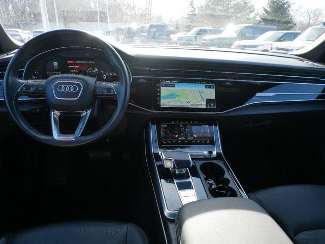 used 2021 Audi Q8 car, priced at $42,999