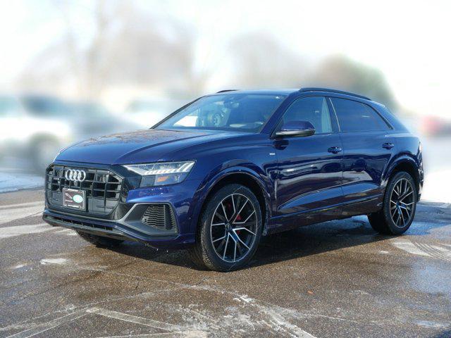 used 2021 Audi Q8 car, priced at $42,999