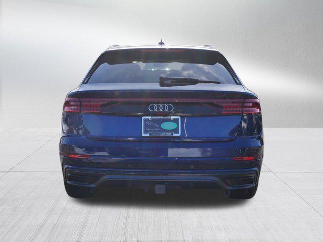 used 2021 Audi Q8 car, priced at $44,999