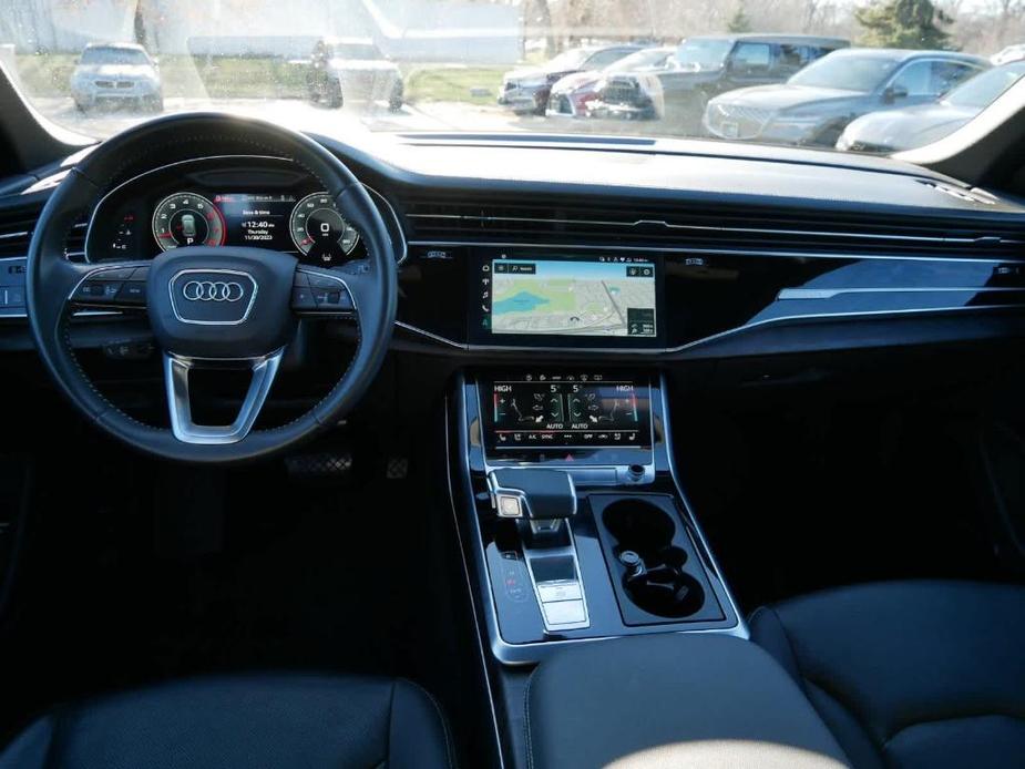 used 2021 Audi Q8 car, priced at $43,999