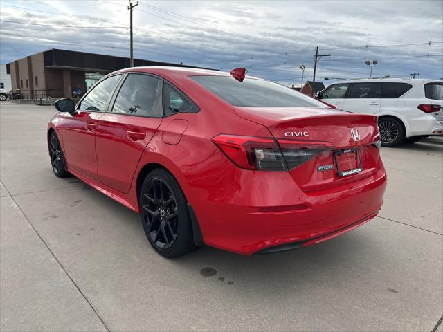 used 2022 Honda Civic car, priced at $25,452