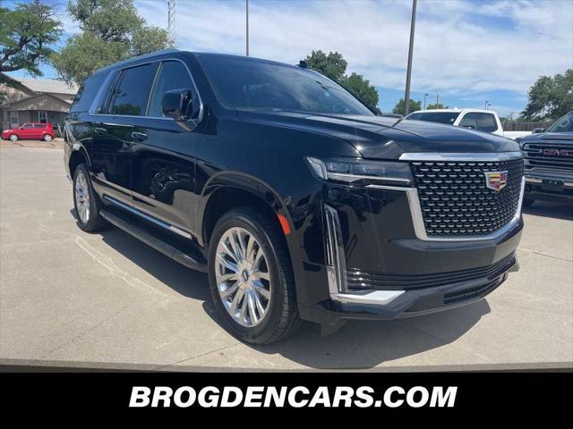 used 2023 Cadillac Escalade ESV car, priced at $76,000