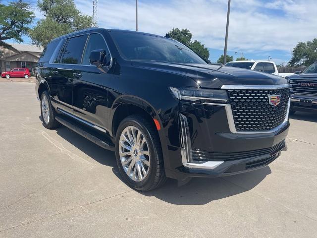 used 2023 Cadillac Escalade ESV car, priced at $68,495