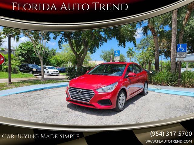 used 2021 Hyundai Accent car, priced at $13,995