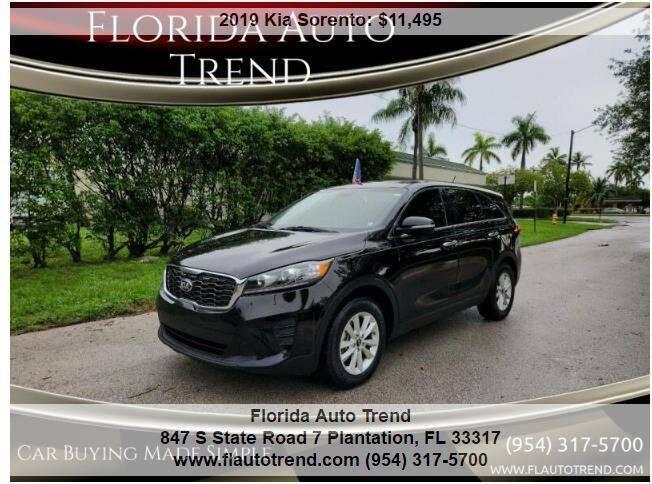 used 2019 Kia Sorento car, priced at $10,995