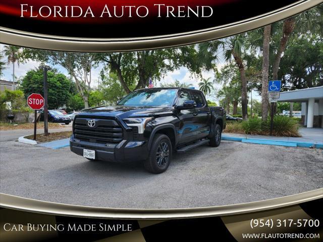 used 2023 Toyota Tundra car, priced at $43,888