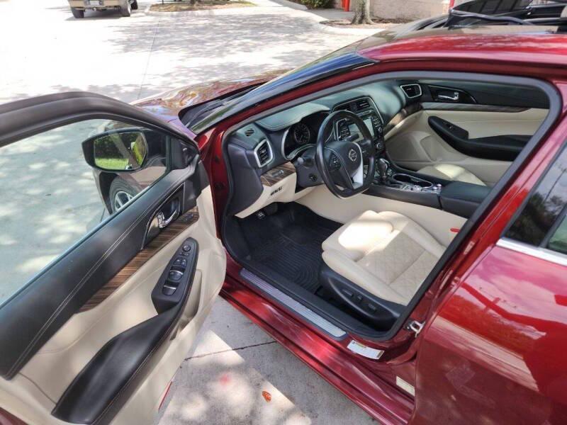 used 2017 Nissan Maxima car, priced at $12,500