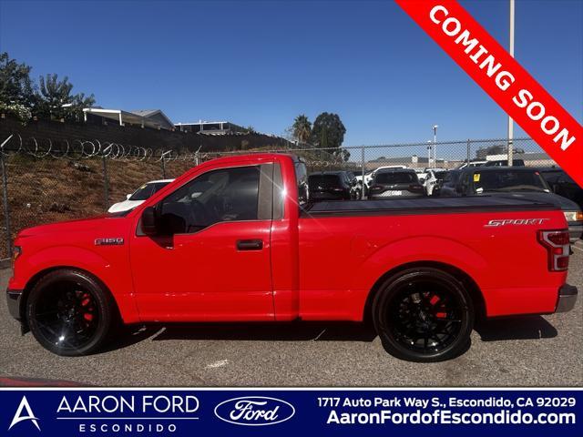 used 2018 Ford F-150 car, priced at $18,900