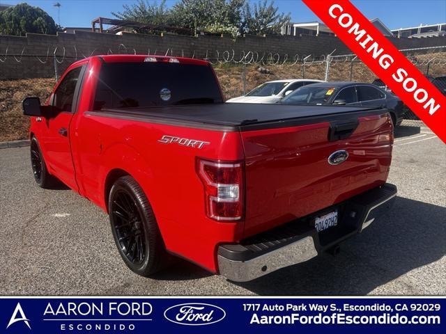 used 2018 Ford F-150 car, priced at $18,900