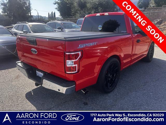 used 2018 Ford F-150 car, priced at $18,900