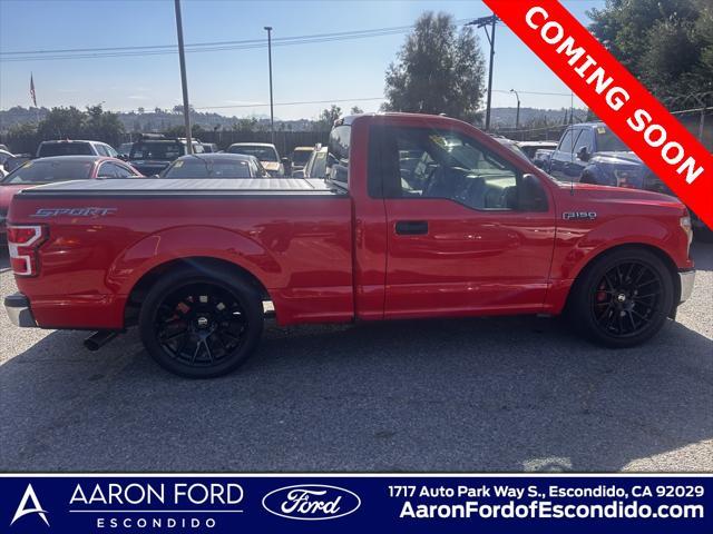 used 2018 Ford F-150 car, priced at $18,900