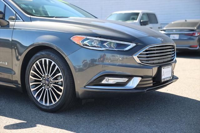 used 2018 Ford Fusion Hybrid car, priced at $13,500