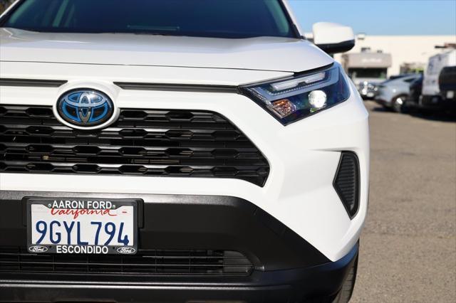 used 2023 Toyota RAV4 Hybrid car, priced at $34,499