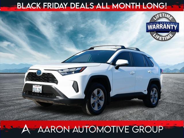 used 2023 Toyota RAV4 Hybrid car, priced at $34,499