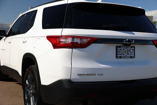 used 2020 Chevrolet Traverse car, priced at $28,458