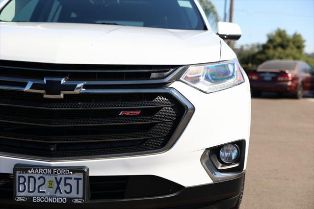 used 2020 Chevrolet Traverse car, priced at $28,458