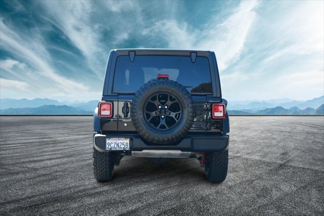 used 2022 Jeep Wrangler Unlimited car, priced at $31,774