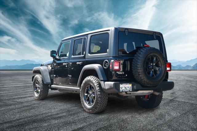 used 2022 Jeep Wrangler Unlimited car, priced at $31,774