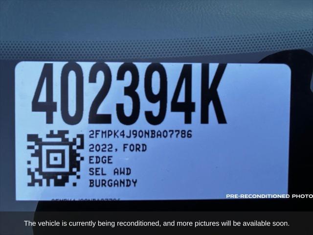 used 2022 Ford Edge car, priced at $26,991