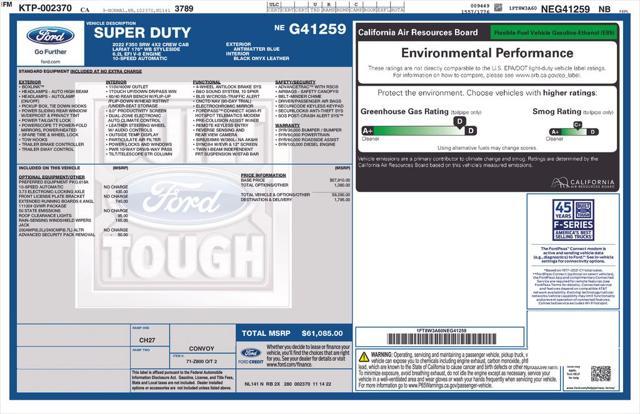 used 2022 Ford F-350 car, priced at $54,422