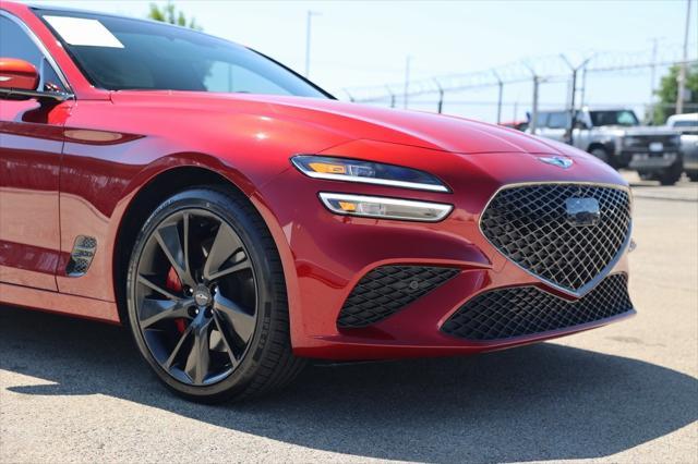 used 2023 Genesis G70 car, priced at $38,995