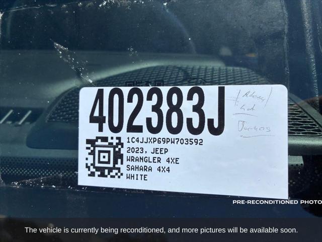 used 2023 Jeep Wrangler 4xe car, priced at $29,577