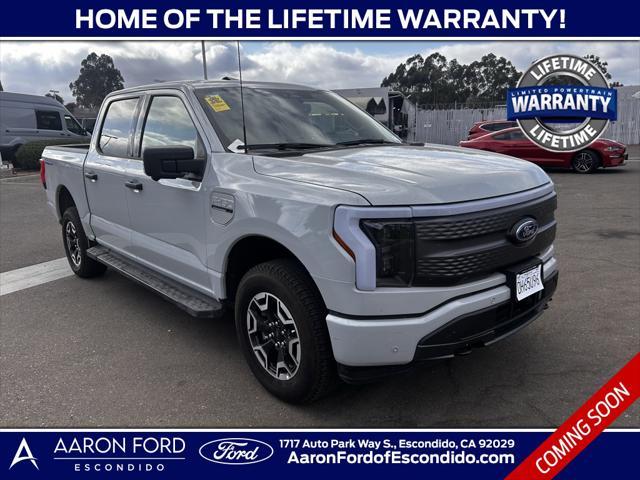 used 2023 Ford F-150 Lightning car, priced at $45,900