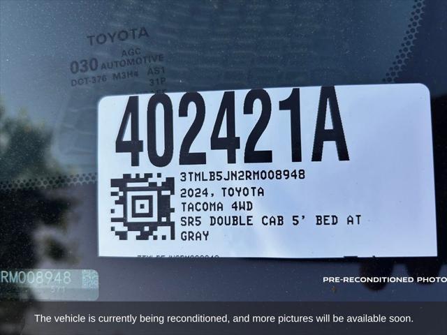 used 2024 Toyota Tacoma car, priced at $39,991