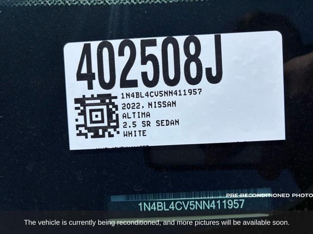 used 2022 Nissan Altima car, priced at $20,645