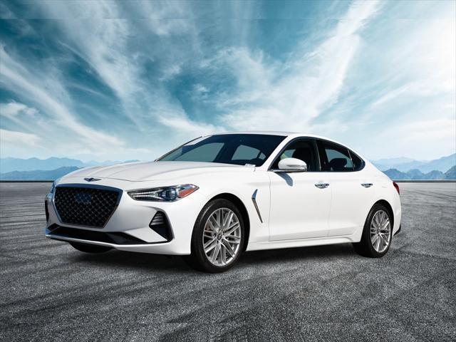 used 2021 Genesis G70 car, priced at $24,500