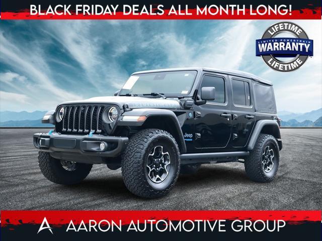 used 2021 Jeep Wrangler Unlimited car, priced at $35,776