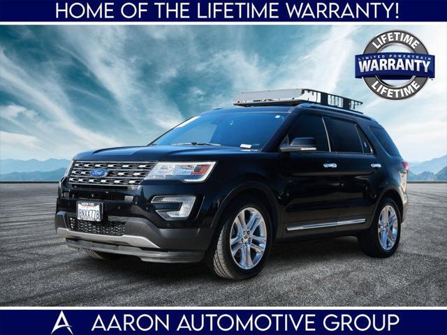 used 2017 Ford Explorer car, priced at $19,500