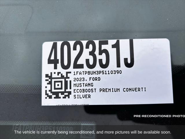 used 2023 Ford Mustang car, priced at $25,777