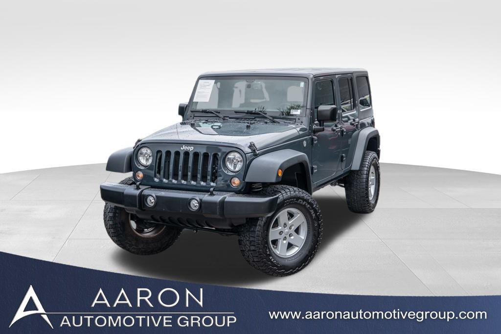 used 2017 Jeep Wrangler Unlimited car, priced at $18,987