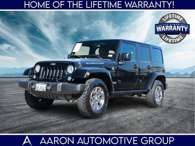 used 2017 Jeep Wrangler Unlimited car, priced at $20,997