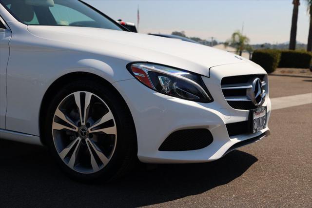 used 2018 Mercedes-Benz C-Class car, priced at $22,878