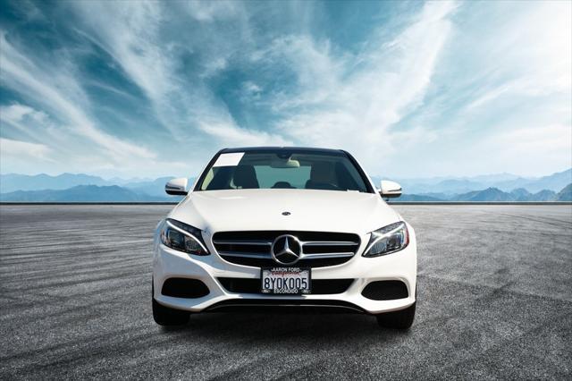 used 2018 Mercedes-Benz C-Class car, priced at $24,900