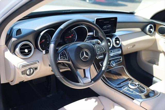 used 2018 Mercedes-Benz C-Class car, priced at $22,878