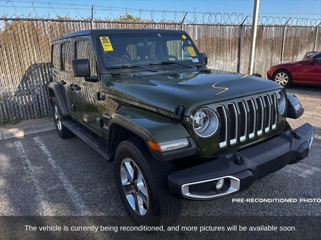 used 2021 Jeep Wrangler Unlimited car, priced at $39,510