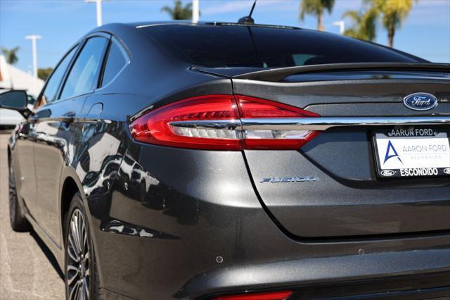 used 2018 Ford Fusion Hybrid car