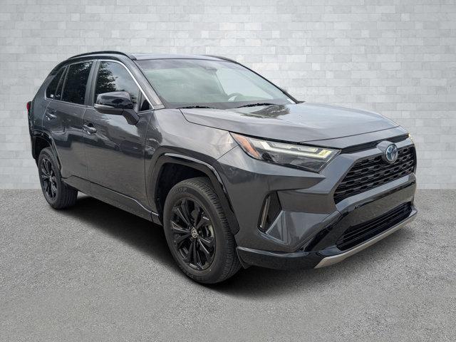 used 2022 Toyota RAV4 Hybrid car, priced at $31,882
