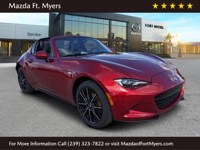 new 2024 Mazda MX-5 Miata RF car, priced at $38,790